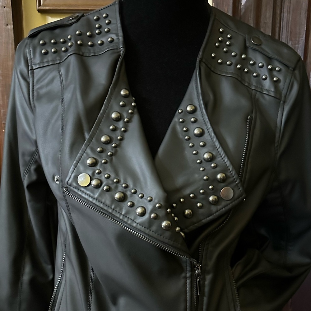 ASTARS Motorcycle jacket NWT Vegan SMALL
